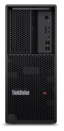 Lenovo ThinkStation P3 Tower i7-13700, 32GB (2x16) DDR5, 1TB SSD M.2, NVIDIA T1000 8GB, USB KB&Mouse (ENG), DOS, 1Y