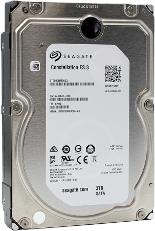 Жесткий диск/ HDD Seagate SAS 3Tb Constellation ES.3 7200 128Mb (clean pulled) 1 year ocs